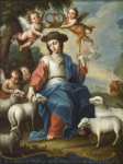Miguel Cabrera - The Divine Shepherdess (La divina pastora)